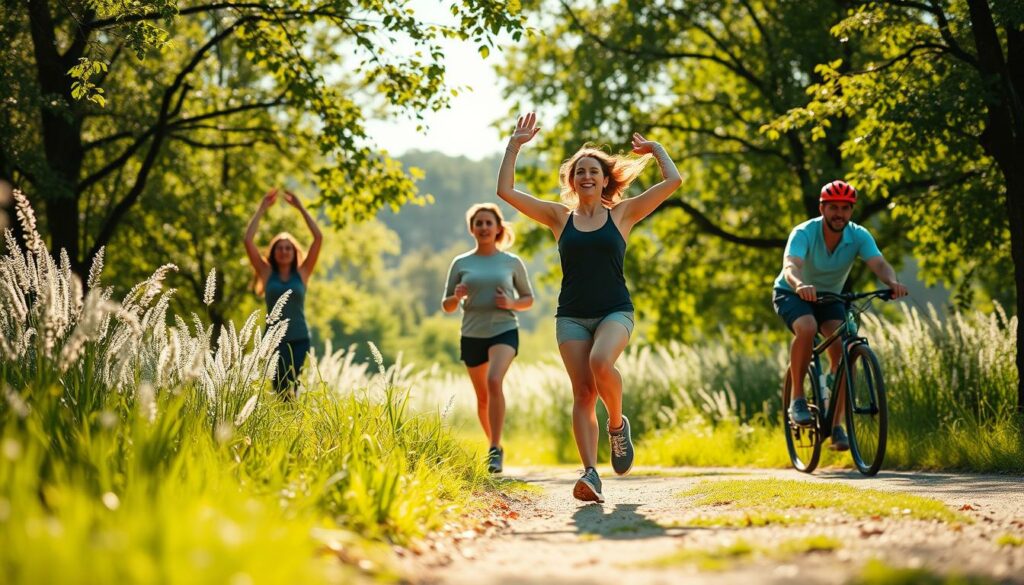 Bewegung und Sport während des Haferfastens