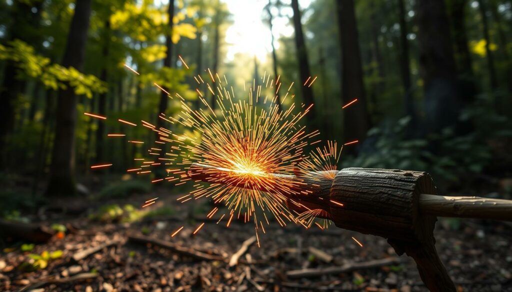 Blitzkurs Feuerbohren mit dem Bow Drill