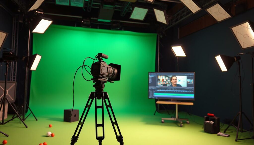 Greenscreen-Technologie